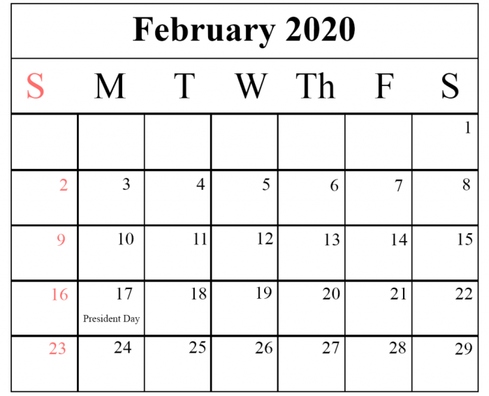 Arabic calendar 2020